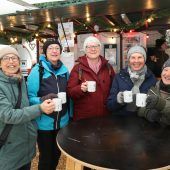 Stilgerechter Start des Blosengelmarktes