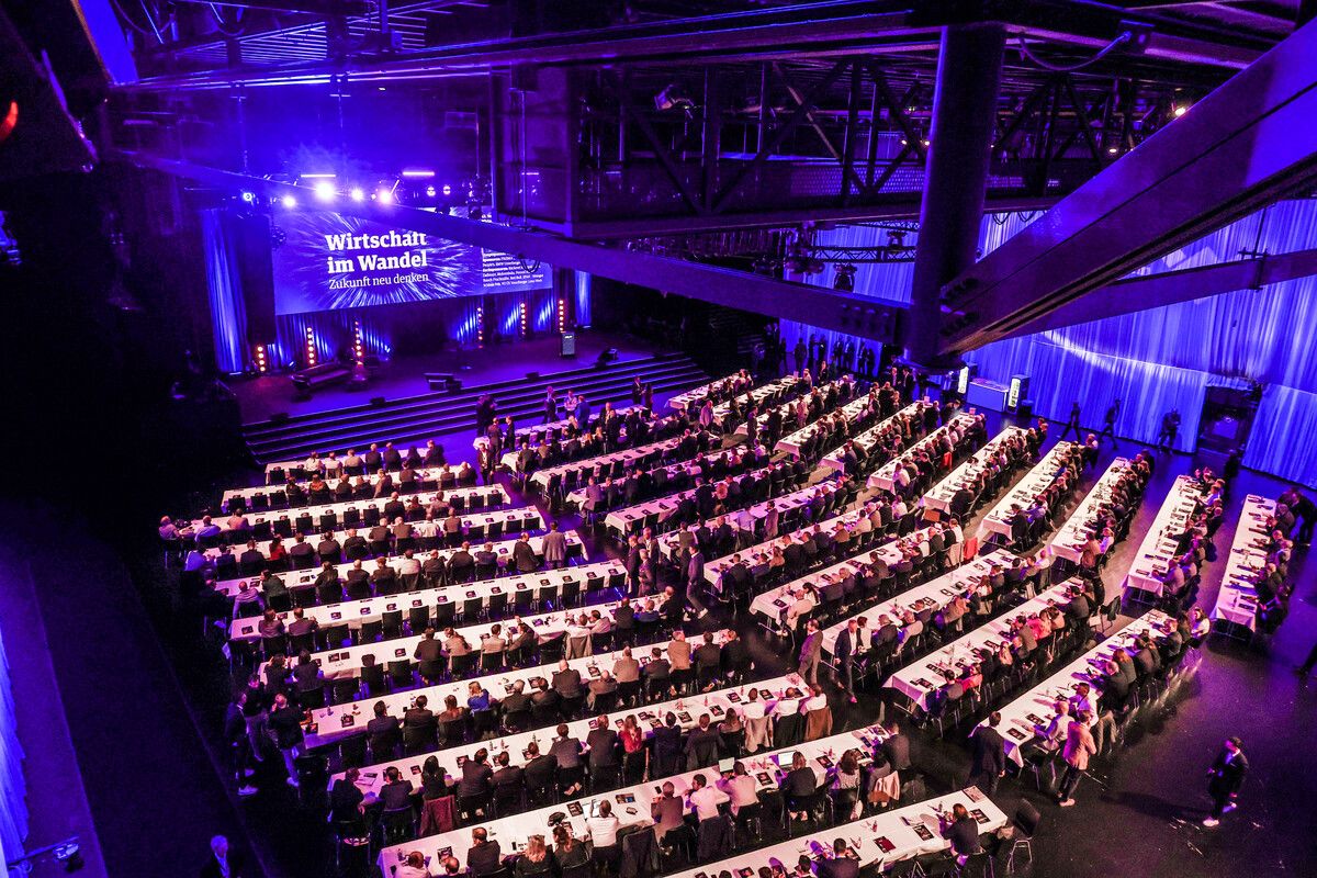 Das Festspielhaus war einmal mehr Treffpunkt für Wirtschaftstreibende.