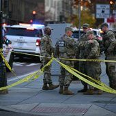 Zwei Nationalgardisten nahe  des Weißen Hauses erschossen