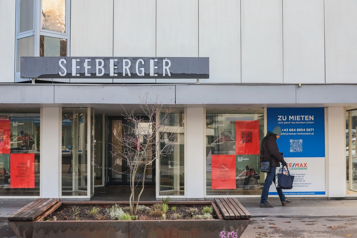 Das leer stehende Seeberger-Modegeschäft wird derzeit mit Pop-up-Formaten bespielt. ⇒VN/Steurer