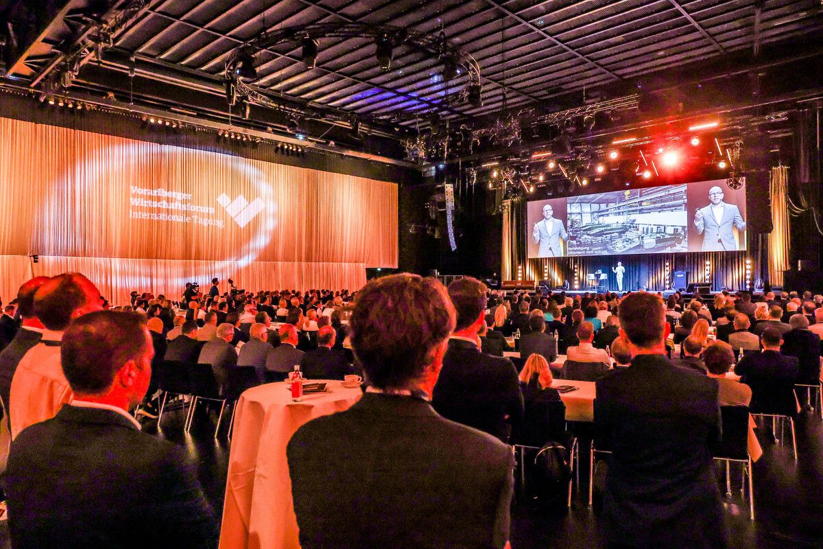 Das Vorarlberger Wirtschaftsforum war einmal mehr Treffpunkt für Spitzenvertreter aus Politik und Wirtschaft.