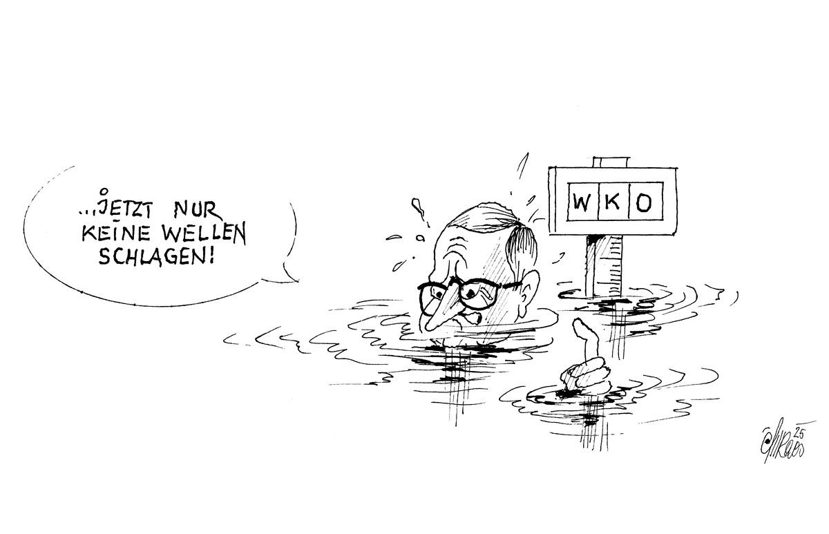 Das Wasser steht bis zum „Kopf“!