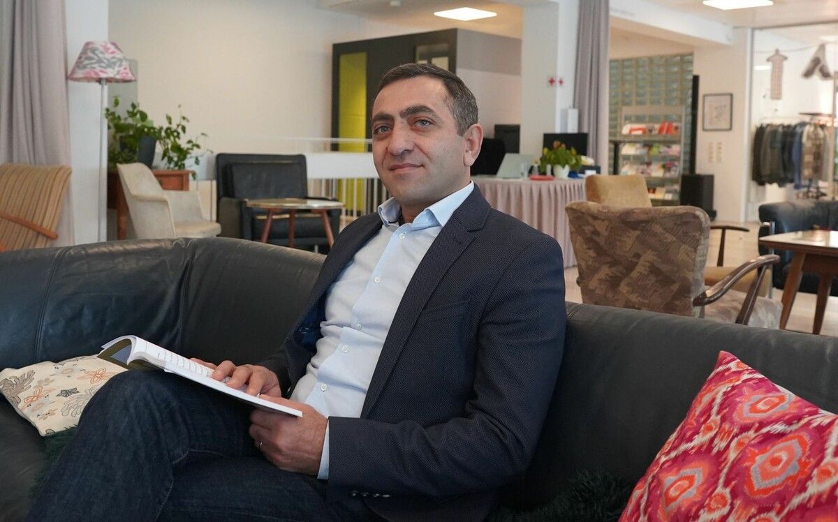 Davit Stepanyan ist seit 2019 Obmann des Armenischen Kulturvereins. ⇒GHP