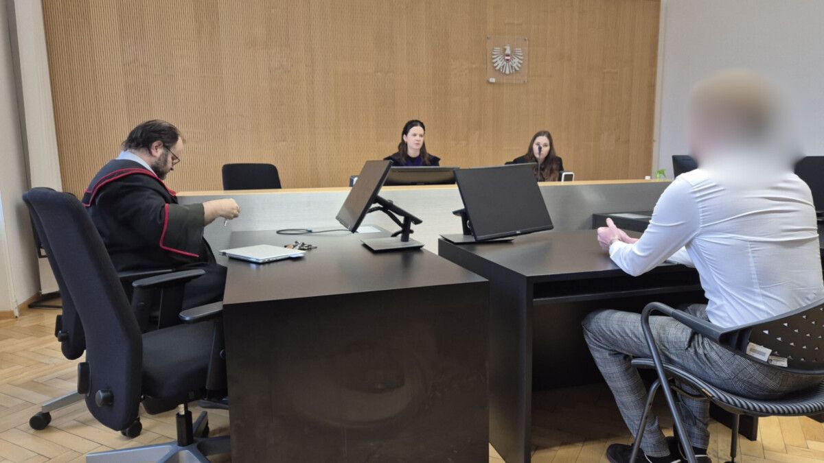 Der 21-Jährige steht zu seinem Fehler. ⇒Eckert