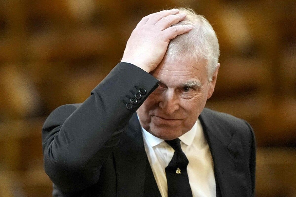 Der frühere Prinz heißt jetzt nur noch Andrew Mountbatten Windsor.⇒AFP