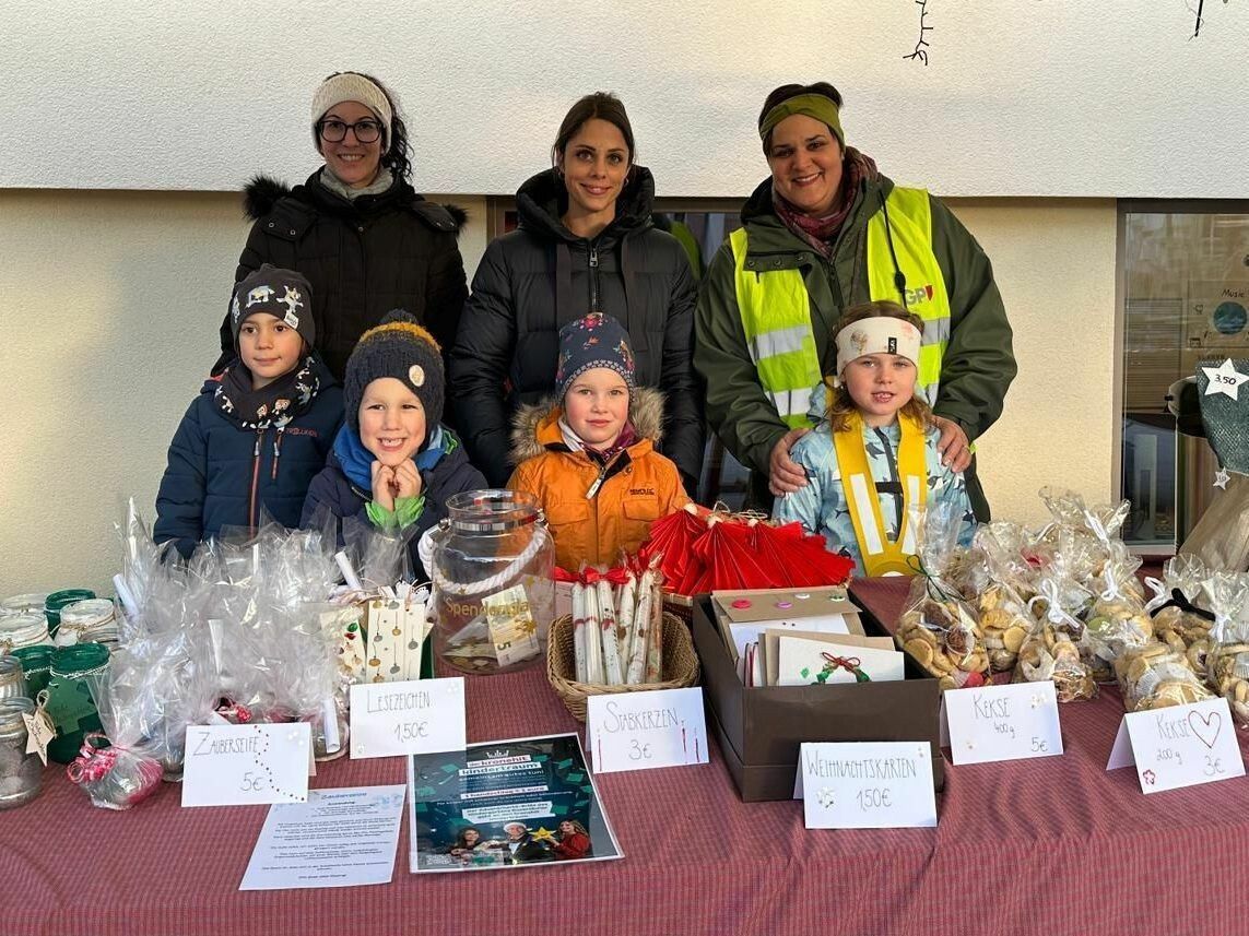 Der Kindergarten Rosenlächer spendete die Einnahmen an „Kindertraum“.