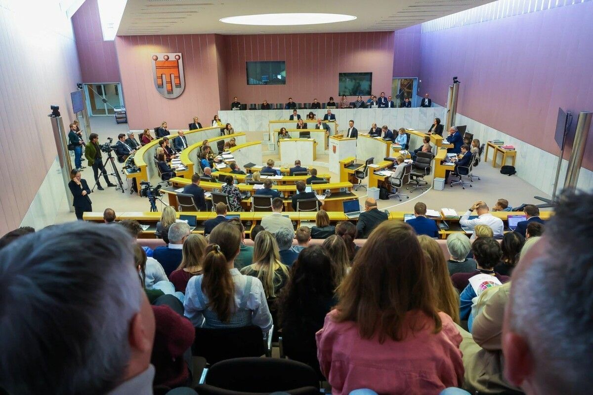 Der Landtag diskutierte am Abend noch einmal die Spitalsreform. ⇒VN/Steurer