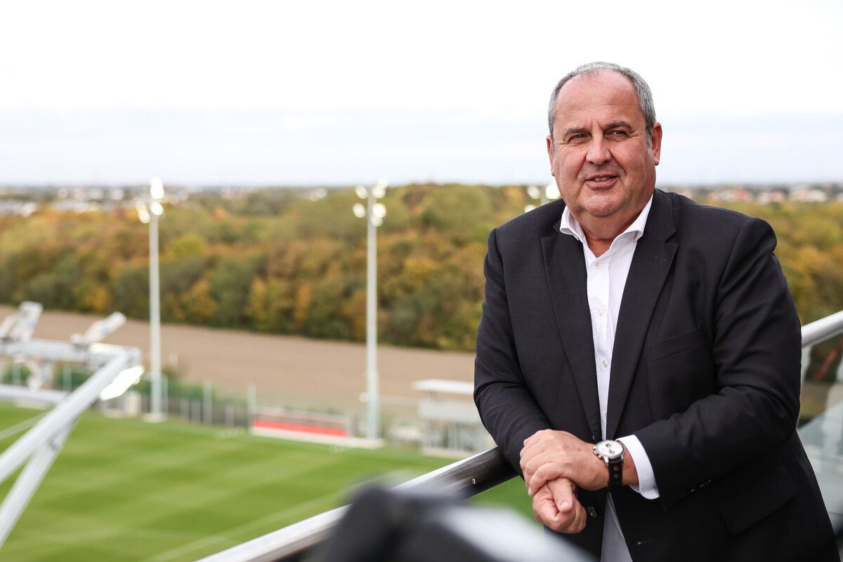 Der ÖFB-Campus in Aspern ist für ÖFB-Chef Josef Pröll ein „Meilenstein“.⇒gepa