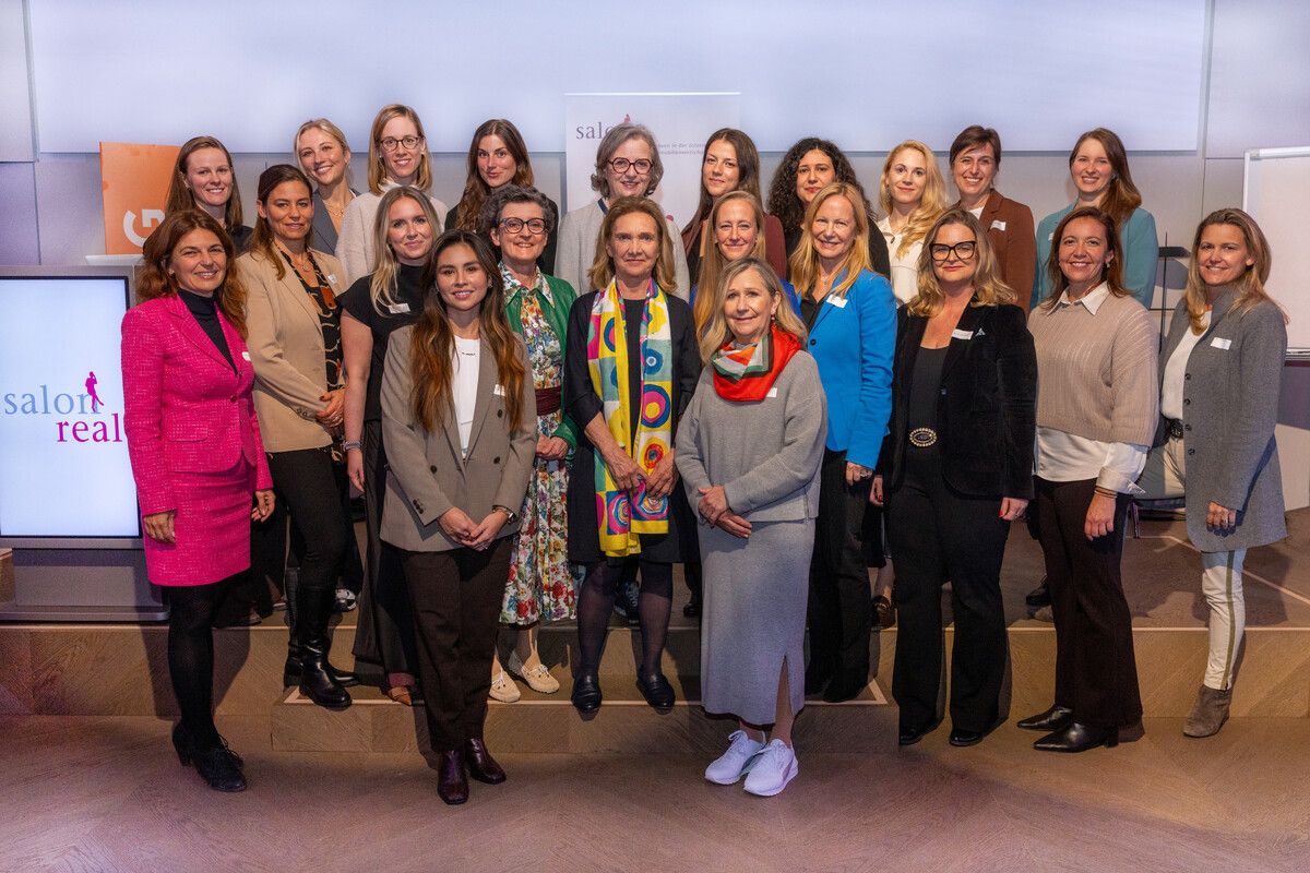 Der Salon Real setzt sich für mehr Sichtbarkeit und Chancengleichheit für Frauen in der Immobilienwirtschaft ein.⇒Sandra Schartel