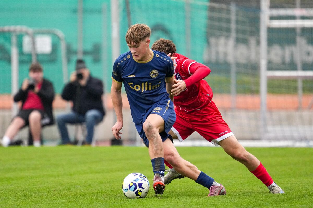 Der VfB Hohenems setzte sich im Derby gegen FC Lustenau durch.⇒stiplovsek