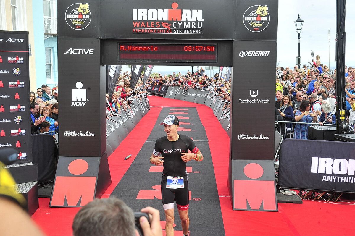 Der zweite Rang beim Ironman in Wales war für Maximilian Hammerle ein emotionales Erlebnis in seiner Karriere.⇒Finisher Pix