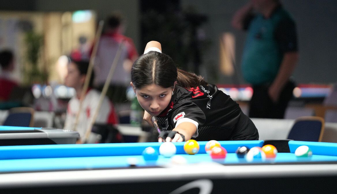 Die 13-jährige Selina Scherrer holte bei den U19-Mädchen zwei Goldene und eine Silberne.⇒ÖPBV