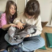 Stacheliger Besuch in der inatura