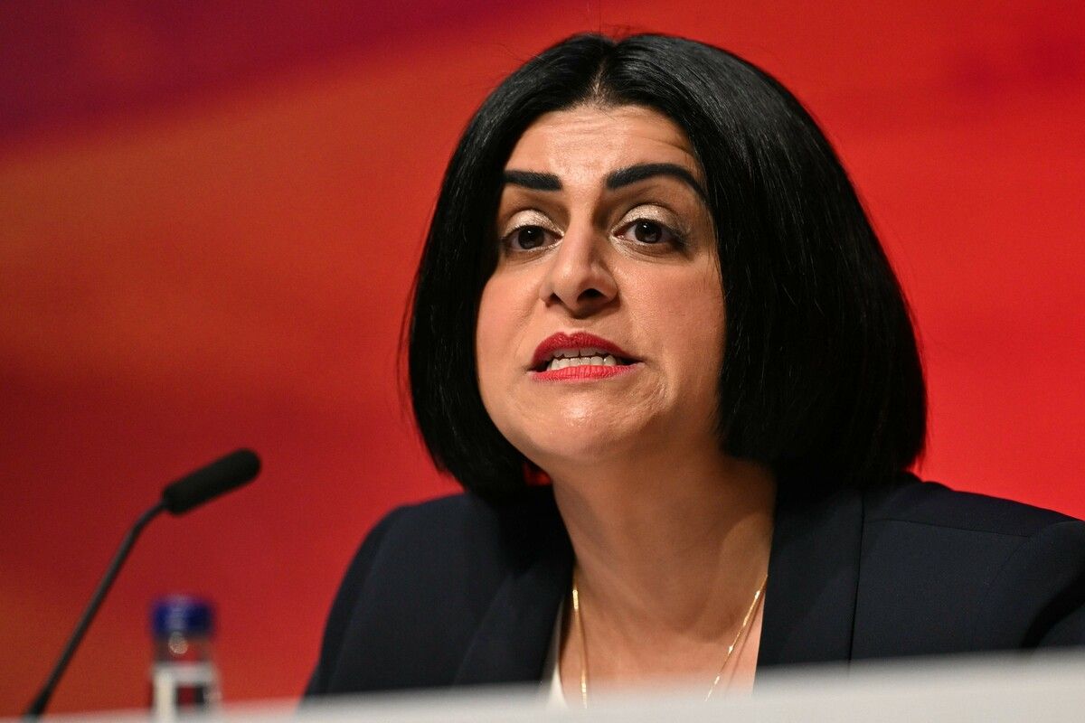 Die britische Innenministerin Shabana Mahmood will unter anderem die Dauer des Flüchtlingsstatus verkürzen.⇒AFP