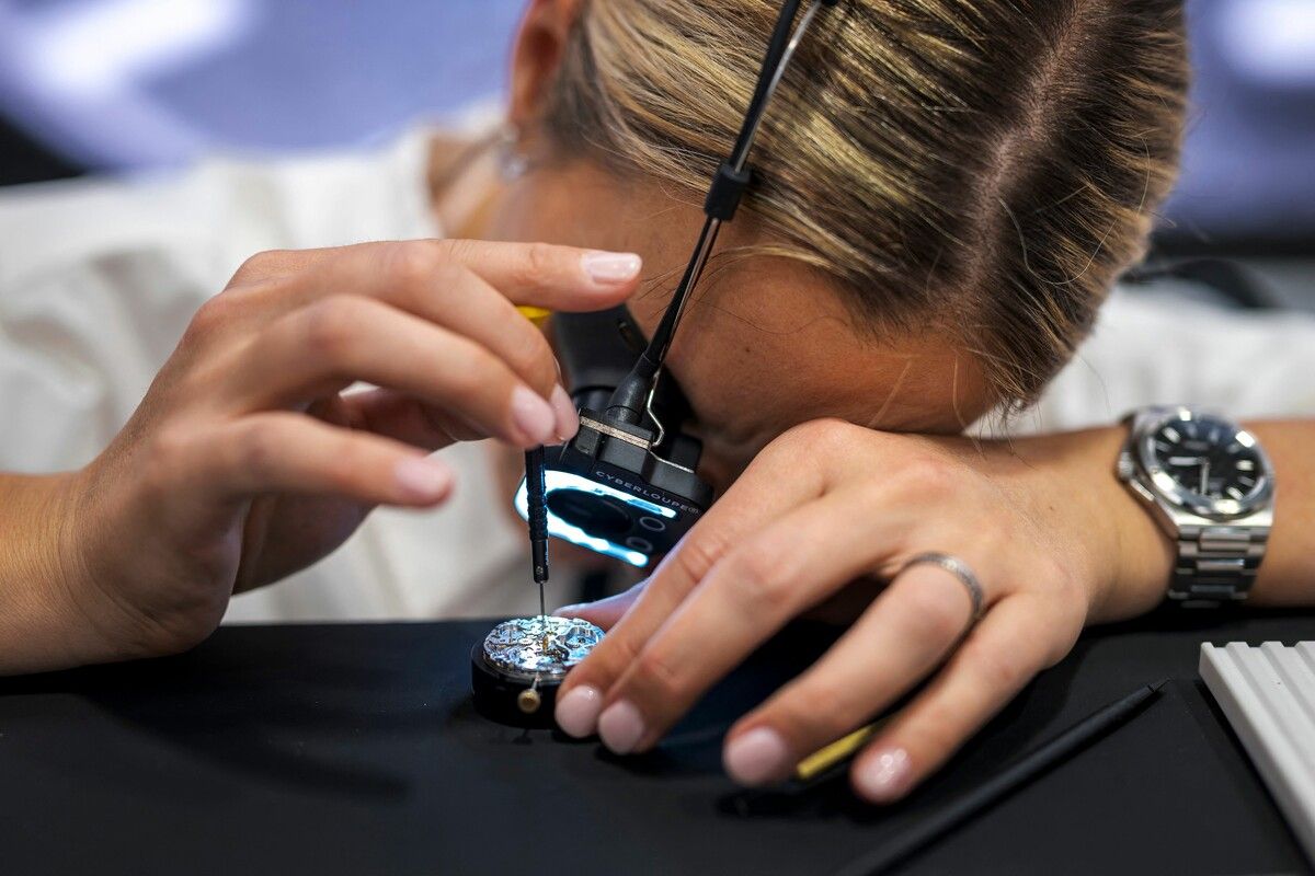 Die leichte „Luxusschwäche“ macht sich auch in der Uhrenindustrie bemerkbar.⇒AFP