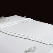 Neue Fuß- und Radwegbrücke über den Rhein