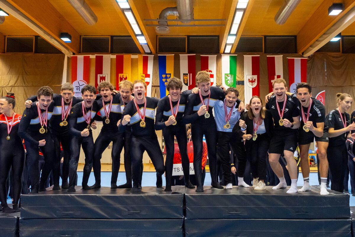 Die Turnerschaft Wolfurt triumphierte zum fünften Mal in Folge in der Staatsmeisterwertung. Der Vorzeigeverein aus der Hofsteiggemeinde schließt damit zu Rekordmeister TSZ Dornbirn auf. ⇒Turnsport Austria/Hannah Lachinger/5