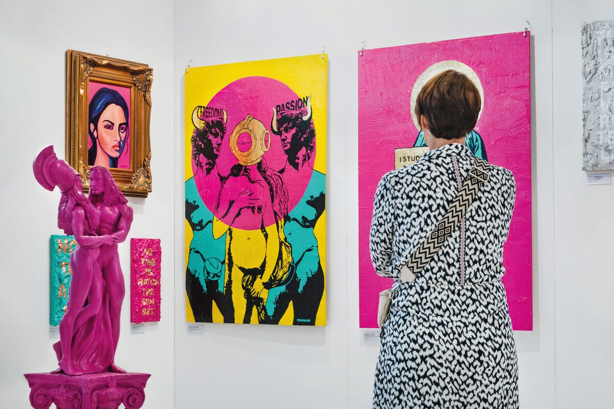 Die zweite INC art fair Bodensee findet vom 21. bis 23. November 2025 in der Messe Dornbirn, Halle 13 statt.⇒Isabella Kilian