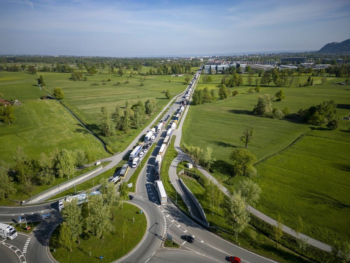 Ein Bild, das bald Geschichte sein soll, und zwar in mehrerlei Hinsicht.⇒ VN/Paulitsch