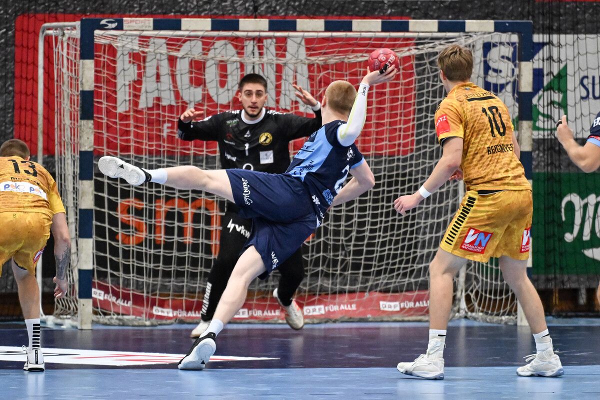 Eine Topleistung von Goalie Berin Brikic im Tor von Bregenz Handball soll der Schlüssel zum Erfolg im Heimspiel gegen Schwaz Tirol sein.⇒VN/Serra