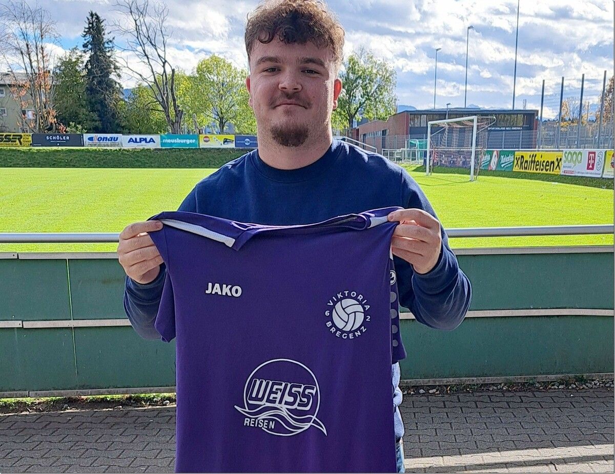 Erster Neuzugang für Viktoria Bregenz: Fabian Dominikovic kommt von Lochau zum Landesligaklub.⇒thomas Knobel