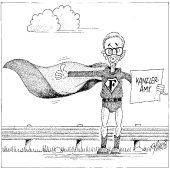 Superherbert auf dem Regierungstramp!