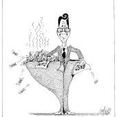 Die Hosen nur noch halbvoll!