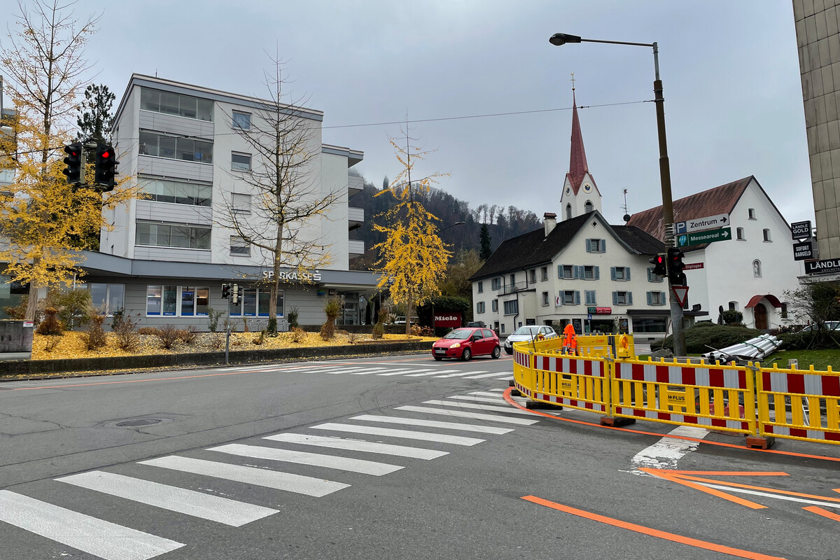 Die Ampelschaltung an der Kreuzung unweit der Kirche wird kommende Woche geändert. ⇒stadt dornbirn