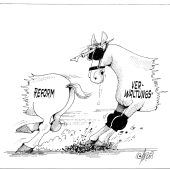 Amtsschimmel im gebremsten Galopp!