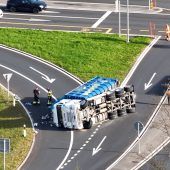 Havarie mit Lkw