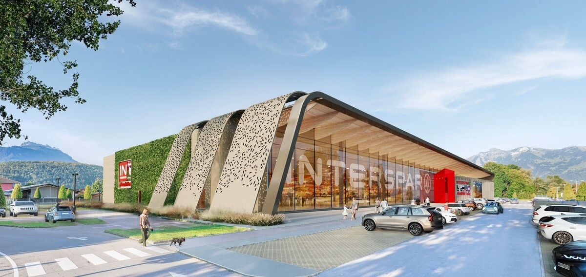 Interspar-Standort Feldkirch-Altenstadt wird für 40 Millionen Euro modernisiert. »D1