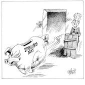 Lässt die Sparsau raus!