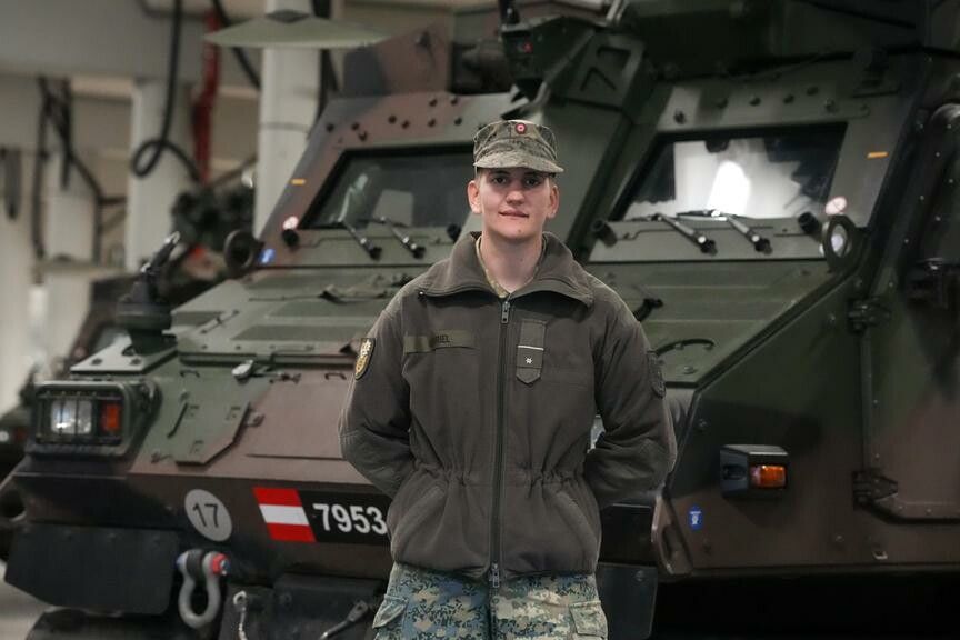 Gefreite Susannah Gabriel wurde als Grundwehrdienerin des Jahres 2025 ausgezeichnet.⇒Dietmar Stiplovsek