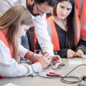 Lehrlinglinfotag bei Getzner Textil