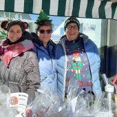 Weihnachtliche Akzente am Dorfplatz