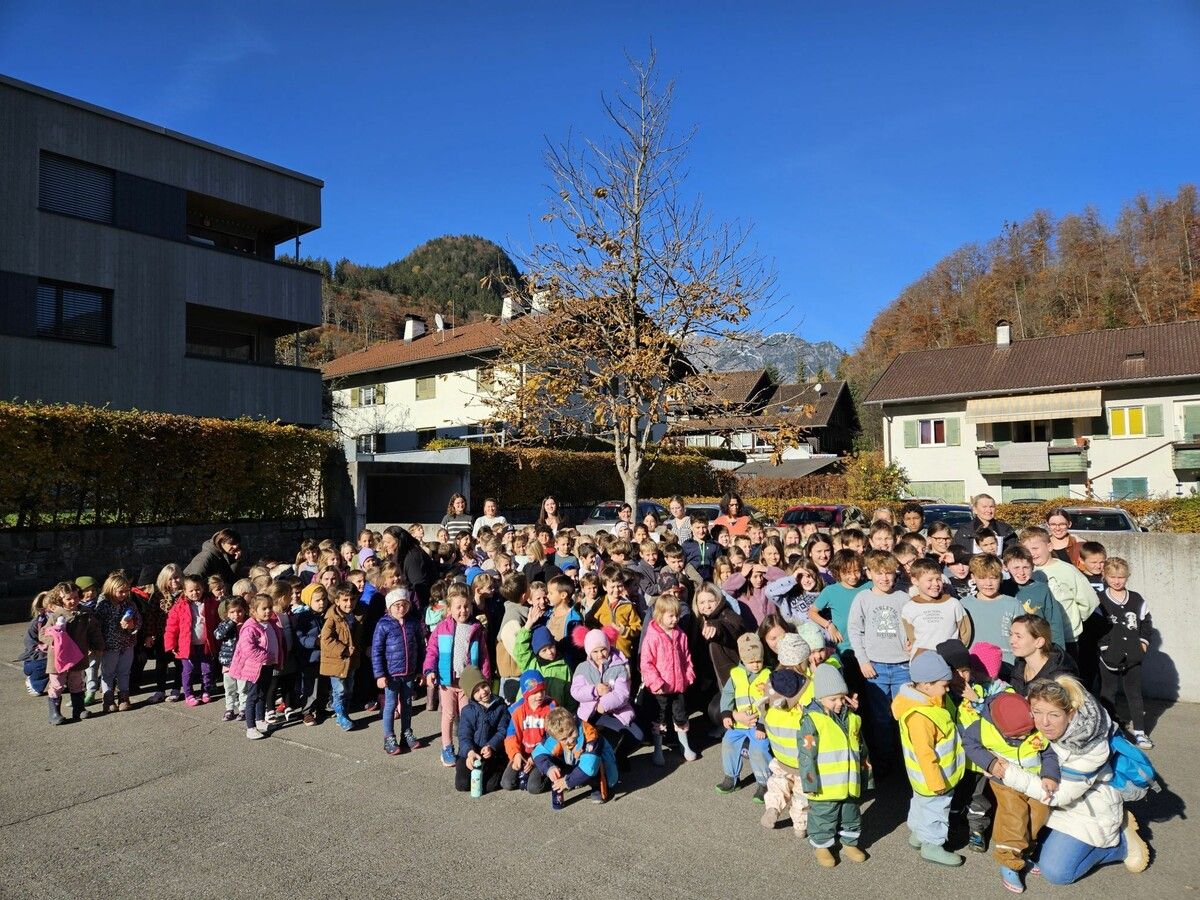 Im Schulzentrum Tschagguns fand kürzlich eine große Brandschutzübung statt.⇒Lea Stemer
