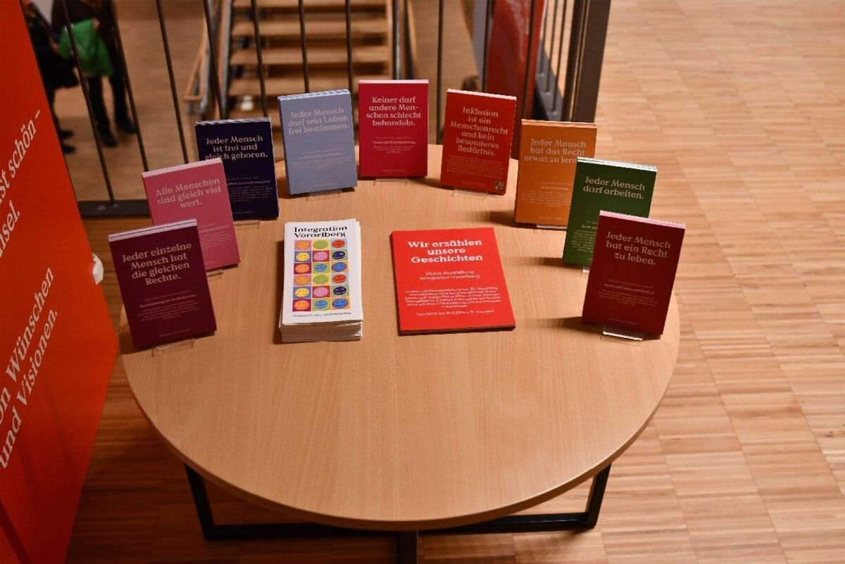 Integration Vorarlberg präsentiert sich in St. Arbogast.