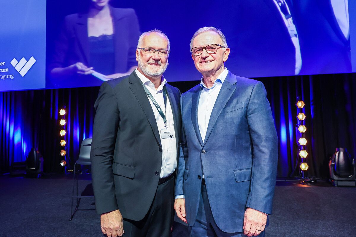 IV-Präsident Elmar Hartmann und Wirtschaftskammer-Präsident Karlheinz Kopf.