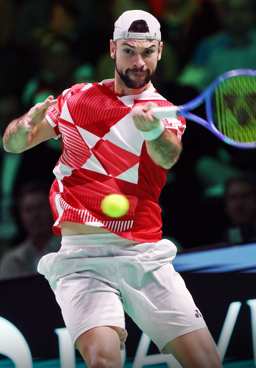 Jurij Rodionov musste sich Matteo Berrettini beugen. ⇒gepa