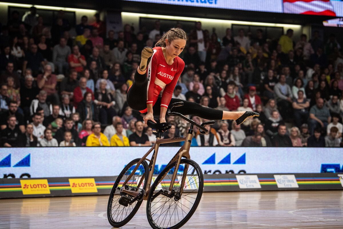 Lorena Schneider bestritt beim Weltcupfinale ihren letzten internationalen Wettkampf.⇒
⇒
Drew Kaplan/Cycling Austria