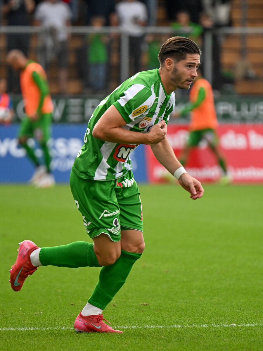 Mario Vucenovic trug sich auch in die Torschützenliste beim Testspiel ein.⇒gepa