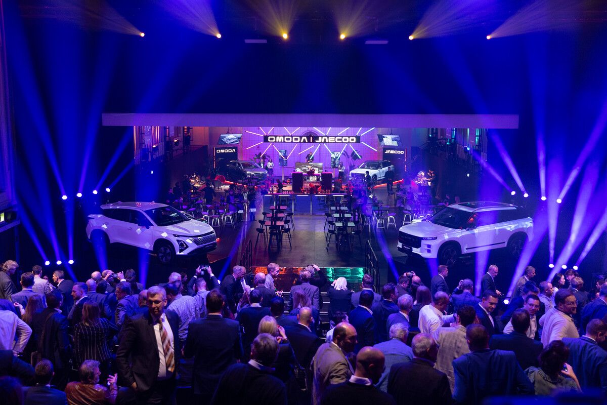 Marktstart-Event in Wien: Mit Omoda und Jaecoo kommen ab sofort zwei weitere chinesische Marken nach Österreich. ⇒Colmobil/A. Stuchlick