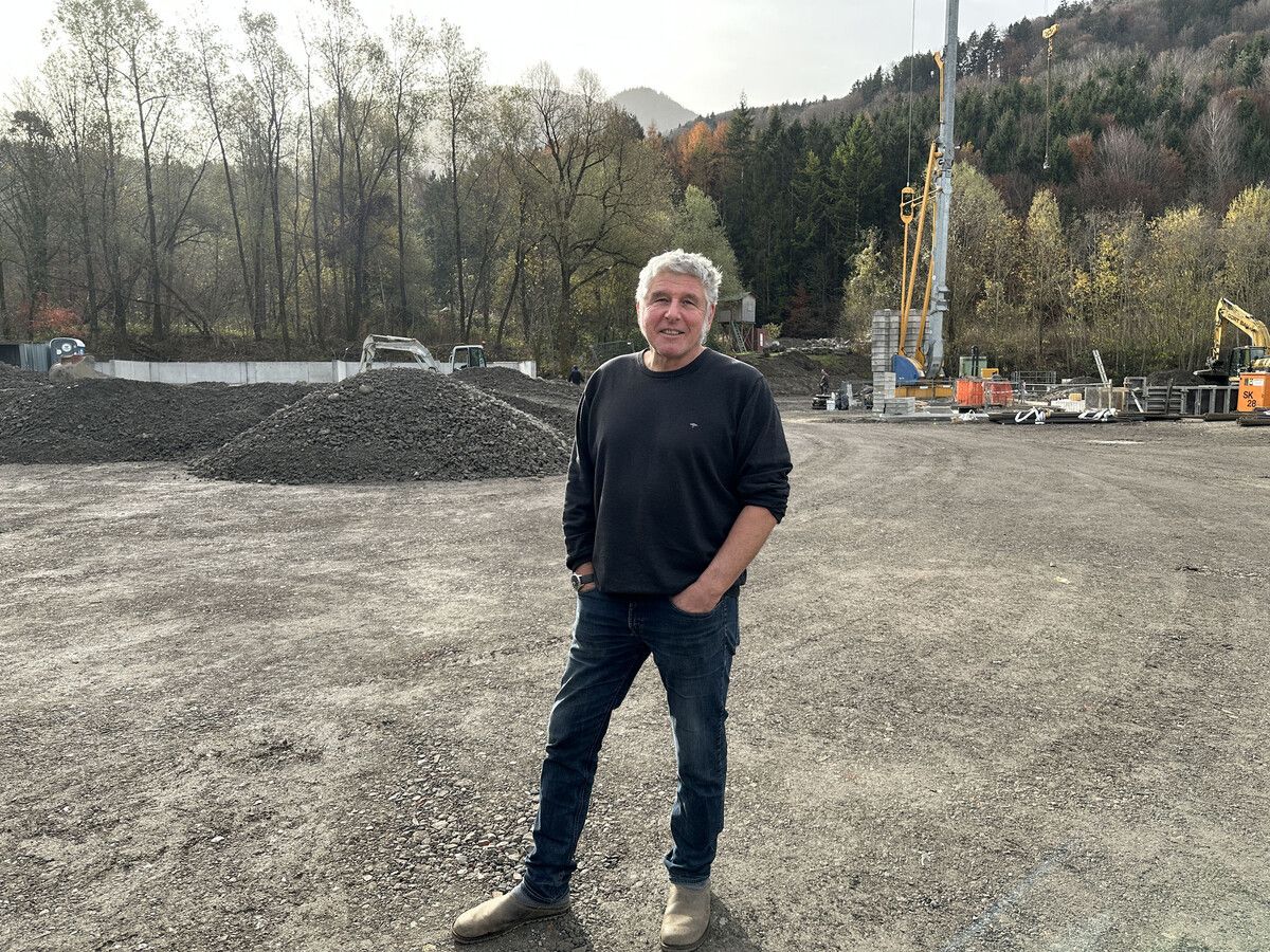 Markus Burtscher ist Geschäftsführer der GrünGutErde Walgau GmbH. ⇒Frastanz