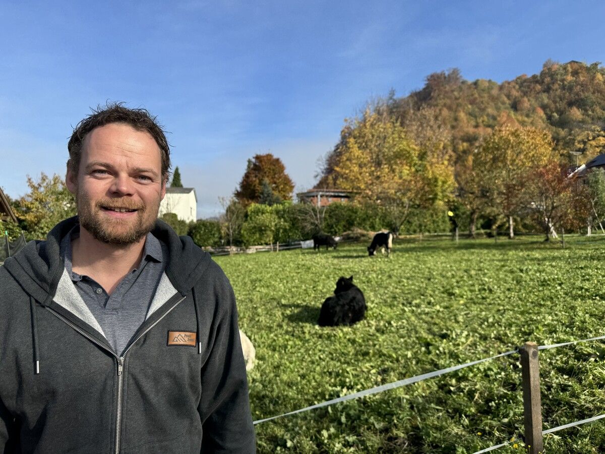 Max Feuerstein hat nichts gegen Tiere, fragt aber, ob Kuhglocken im Wohngebiet wirklich sein müssen. ⇒VDS