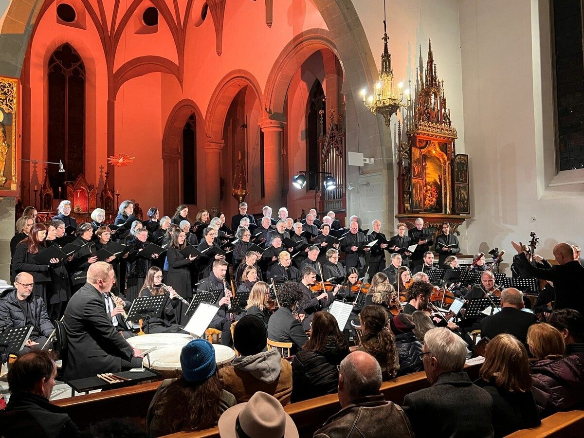 Mit Haydns „Schöpfungsmesse“ und dem Orgelkonzert in F-Dur gestaltete die Dommusik einen Abend voller Klangkraft. ⇒VN/ama