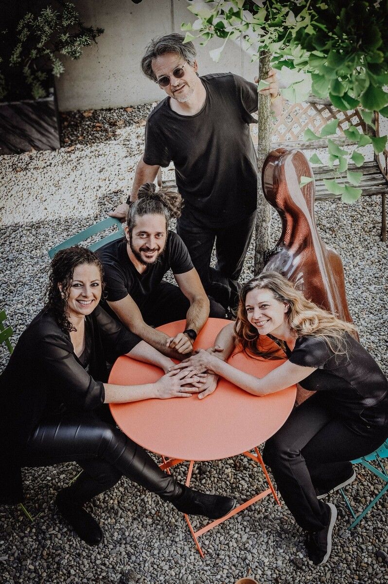 Monica Tarcsay, Karoline Kurzemann-Pilz, Fabian Jäger und Marcus Nigsch.⇒ ⇒Christina NIgsch