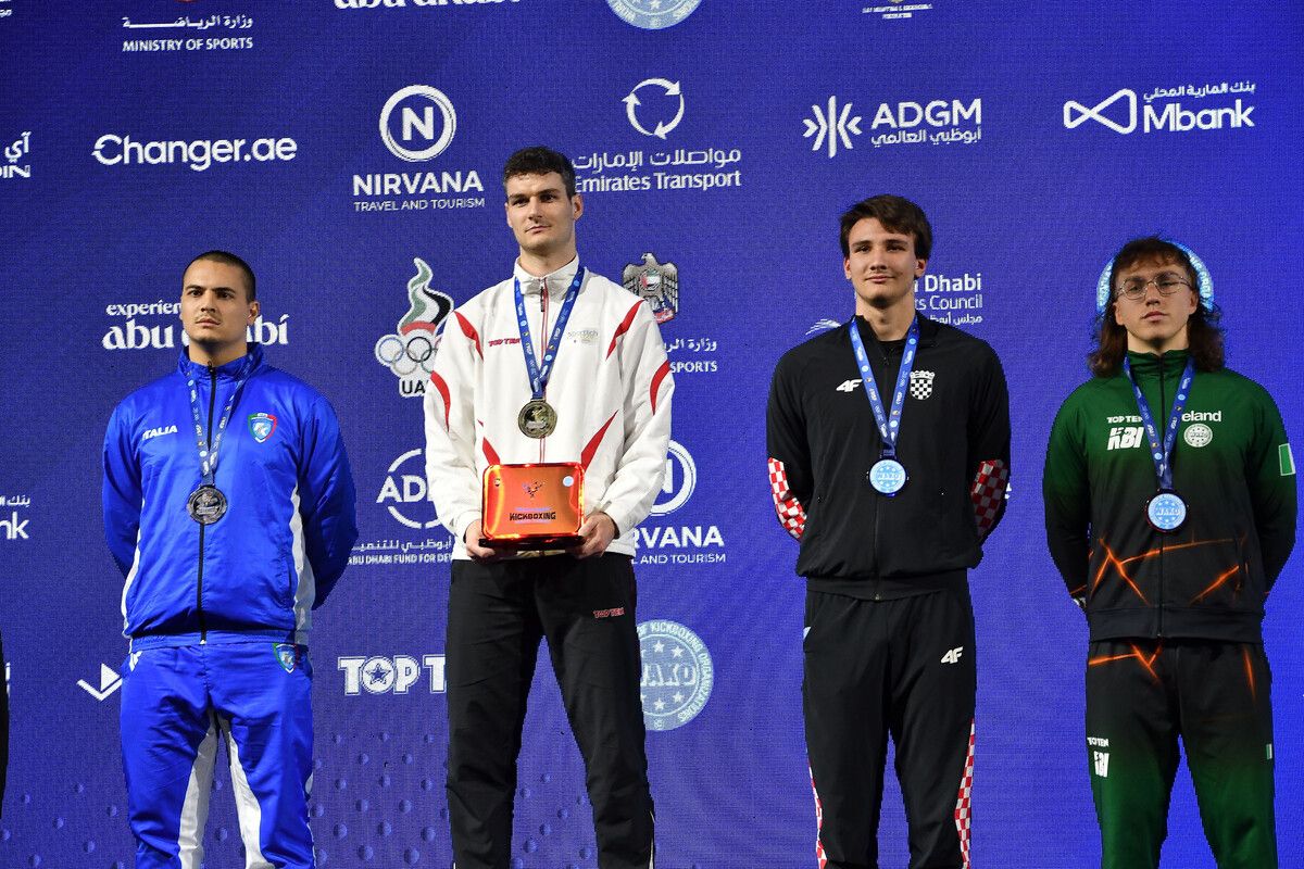 Nach EM-Gold kürt sich Fabian Verschnig auch zum Weltmeister.⇒Privat