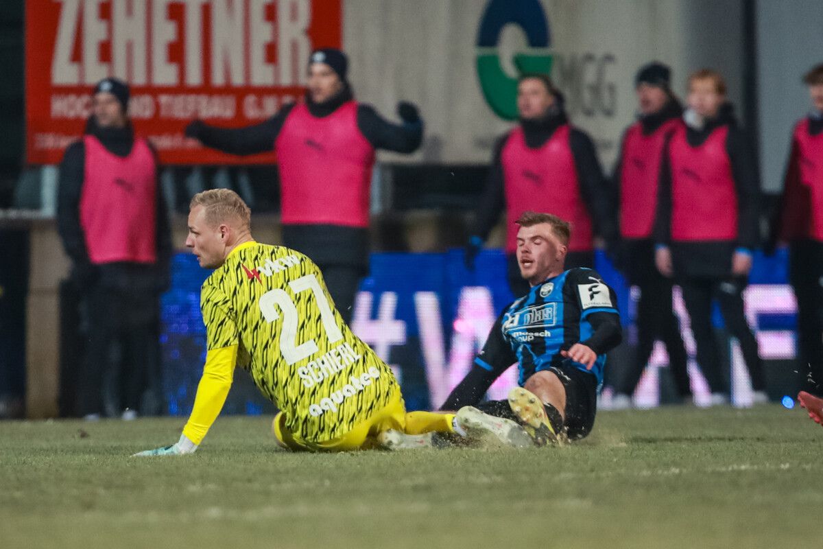 Nicht unverdient: Beim entscheidenden Treffer zum 0:1 war Austrias Abwehr nicht wach genug.⇒gepa