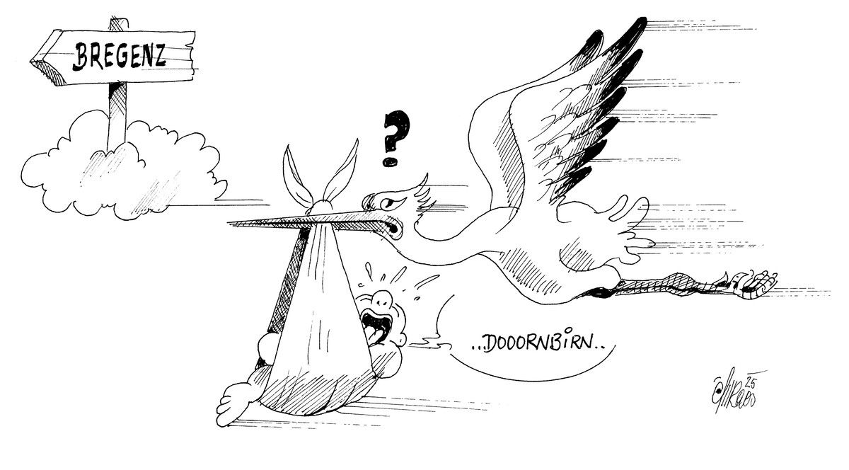 Orientierungsprobleme in Vorarlberg!