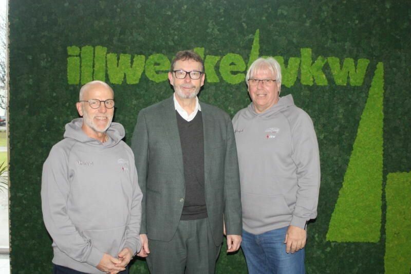 Partnerschaft verlängert: Berchtold, Neuhauser und Neyer.